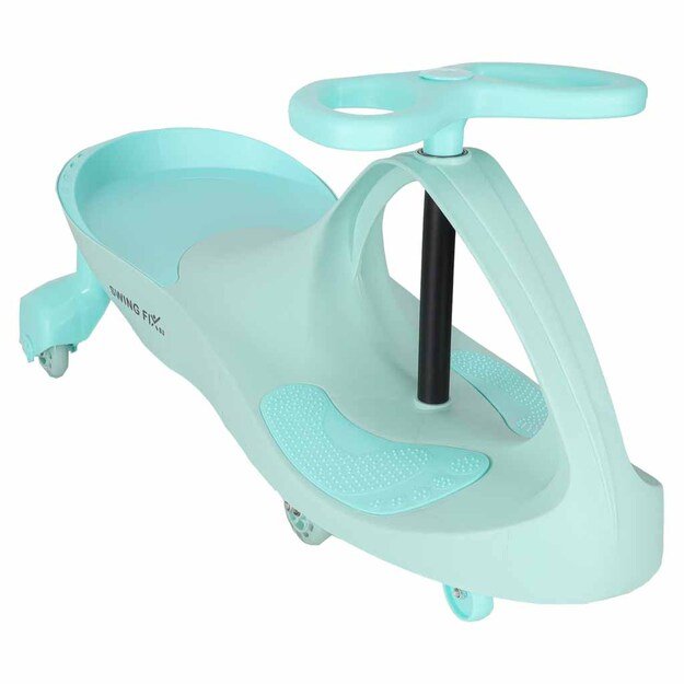 Gravitacijos kalneliai &scaron;viečiantys LED ratai mėtų mėta