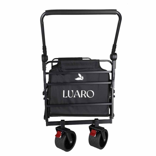 LUARO transportavimo vežimėlis, sulankstoma lauko lova 2in1