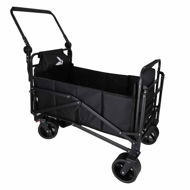LUARO transportavimo vežimėlis, sulankstoma lauko lova 2in1