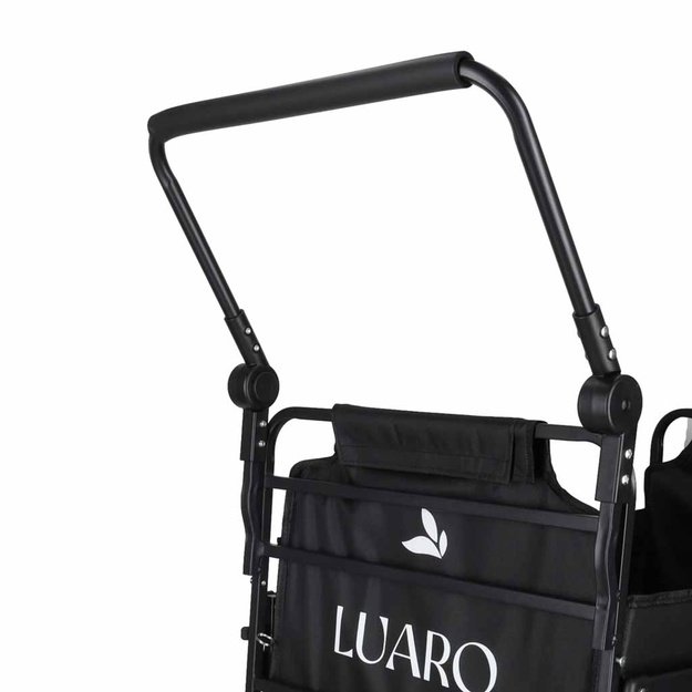 LUARO transportavimo vežimėlis, sulankstoma lauko lova 2in1