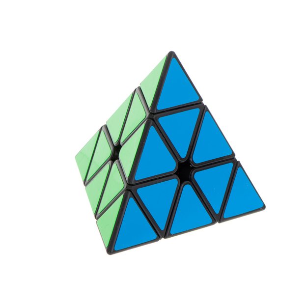 PYRAMINX dėlionės kubo žaidimas Black MoYu