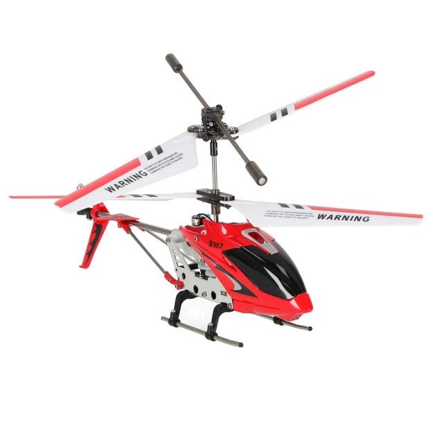 SYMA S107G RC sraigtasparnis raudonos spalvos