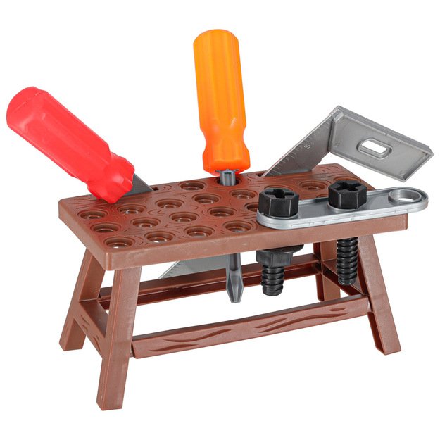 Įrankiai vaikams dirbtuvės su įrankiais 48el.