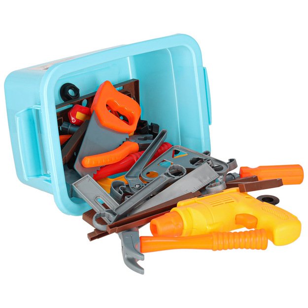Įrankiai vaikams dirbtuvės su įrankiais 48el.