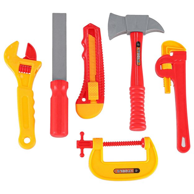 Įrankiai vaikams dirbtuvės su įrankiais 48el.