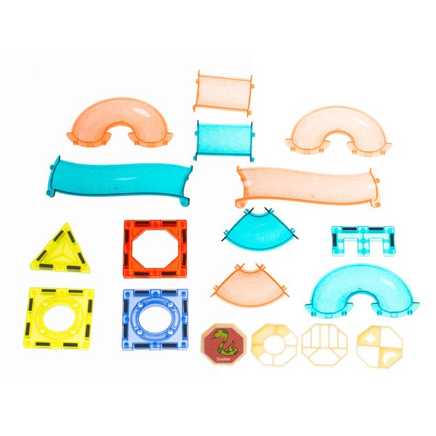 &Scaron;viečiantis magnetinis marmurinis rutuliukas 75el