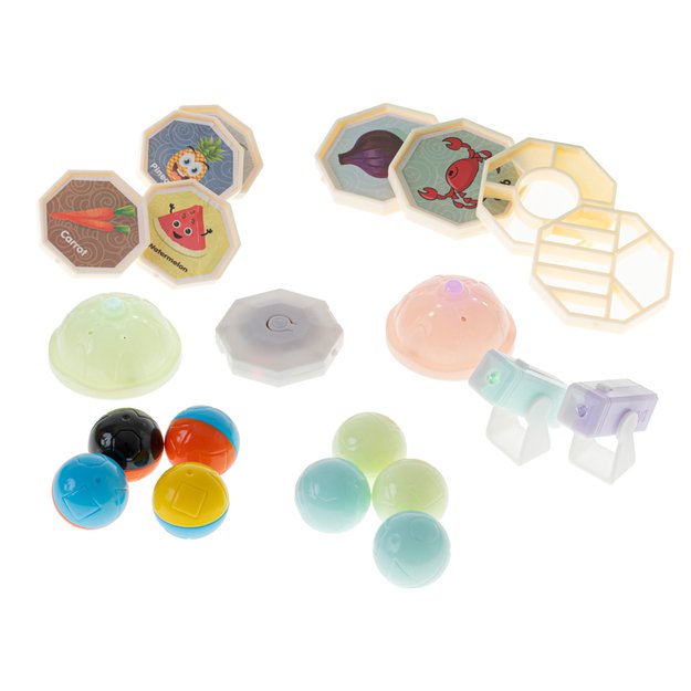 &Scaron;viečiantis magnetinis marmurinis rutuliukas 75el