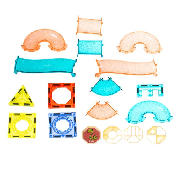 &Scaron;viečiantis magnetinis marmurinis rutuliukas 75el