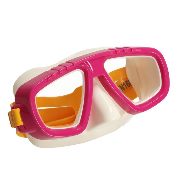 BESTWAY 22011 Nardymo kaukė, plaukimo akiniai rožinės spalvos