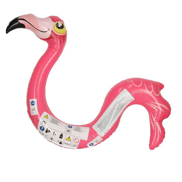 Pripučiama baseino makaronų plūdė flamingo 131cm