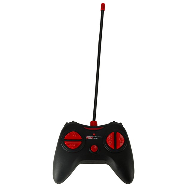 RC sportinis automobilis raudonos spalvos su pulteliu