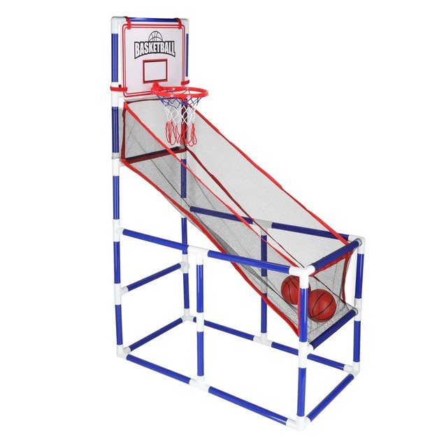 Krep&scaron;inio sporto arkadinis žaidimas ne&scaron;iojamasis krep&scaron;inis 2 kamuoliai siurblys