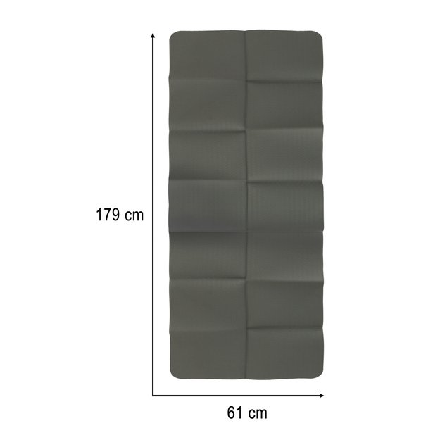 Sulankstomas jogos pratimų kilimėlis 183x61x0,4 cm