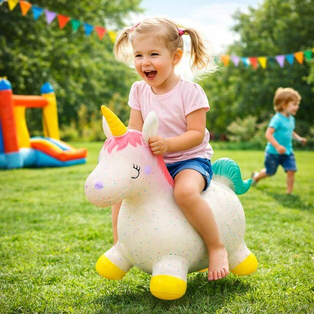 Vaiki&scaron;kas &scaron;okliukas su pompa guminis vienaragis