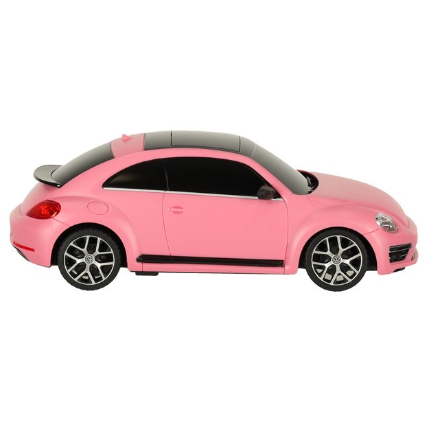 Rastar 76200-4 Volkswagen Beetle-UV nuotolinio valdymo automobilis 1:24 rožinis 2