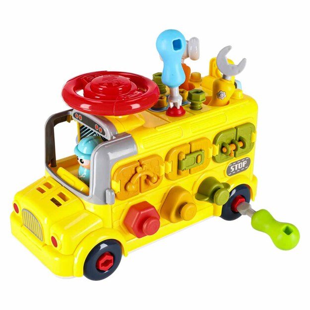 Manipuliacinis autobusas  6-in-1  su atsuktuvu