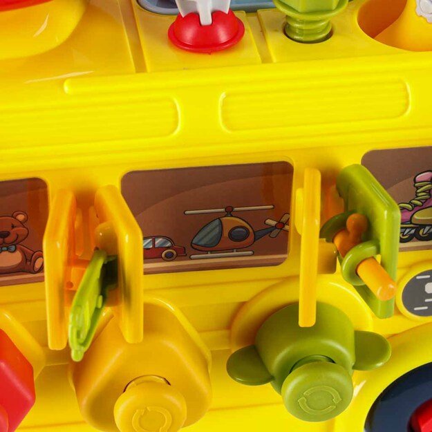 Manipuliacinis autobusas  6-in-1  su atsuktuvu