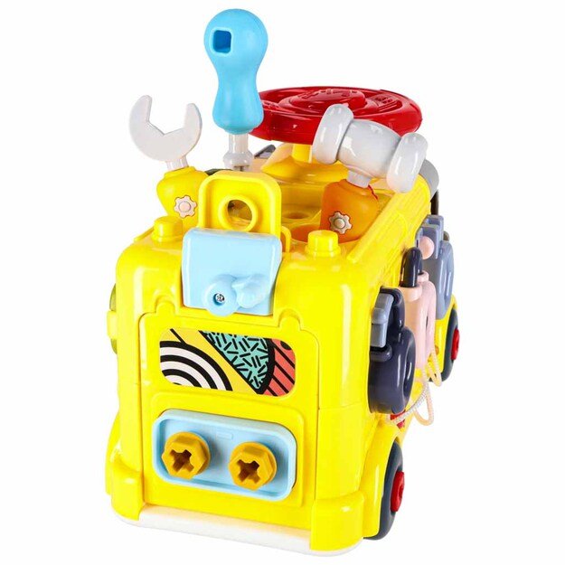 Manipuliacinis autobusas  6-in-1  su atsuktuvu