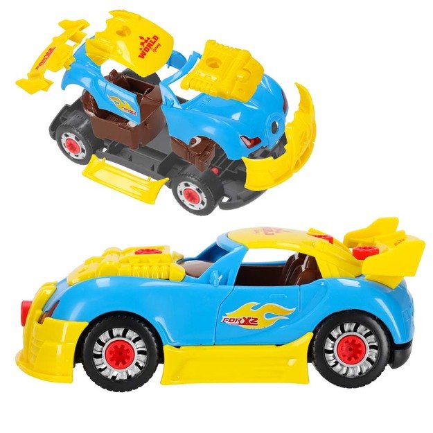 Statybinis sportinis automobilis, skirtas &scaron;viesos garsui derinti