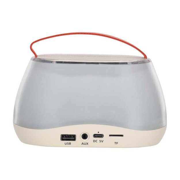 Karaokės rinkinys  Bluetooth  garsiakalbis LED RGB 2 mikrofonai USB