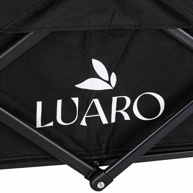 Paplūdimio pirkinių vežimėlis, sulankstomas turistinis vežimėlis, pasukamas 360 teleskopinė rankena