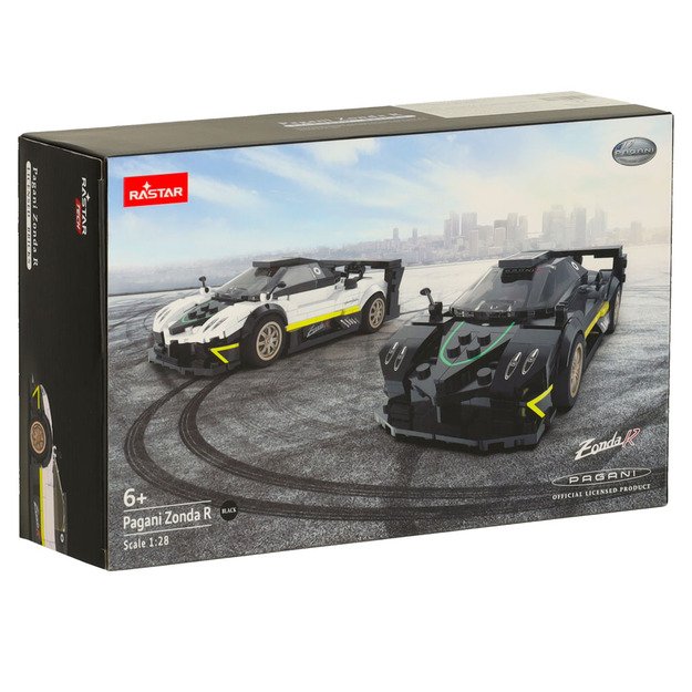 Rastar automobilis 93900-B Pagani Zonda R 1:28 blokai 387el.