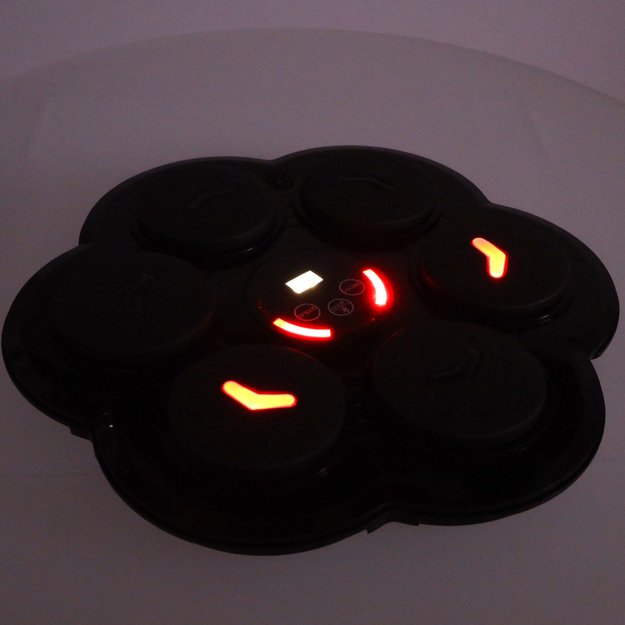 Boksininkų skydas sieninis treniruoklis muzika LED USB pir&scaron;tinės