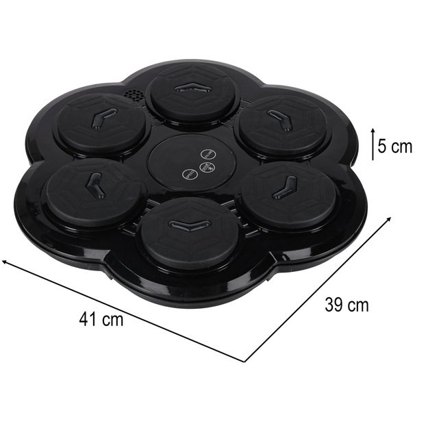 Boksininkų skydas sieninis treniruoklis muzika LED USB pir&scaron;tinės