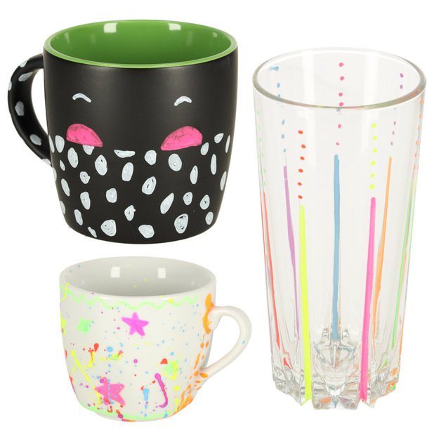 Plaunamieji kreidiniai žymekliai stiklinėms lentoms, skelbimų lentoms, kainų žymoms 8 vnt.