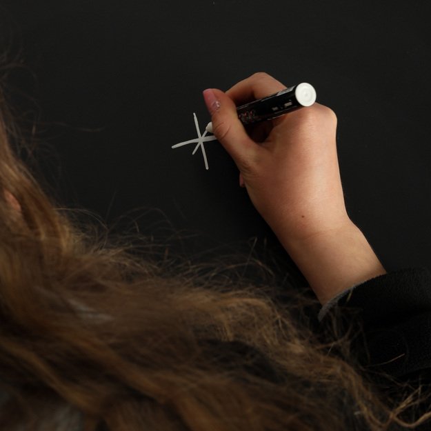 Plaunamieji kreidiniai žymekliai stiklinėms lentoms, skelbimų lentoms, kainų žymoms 8 vnt.