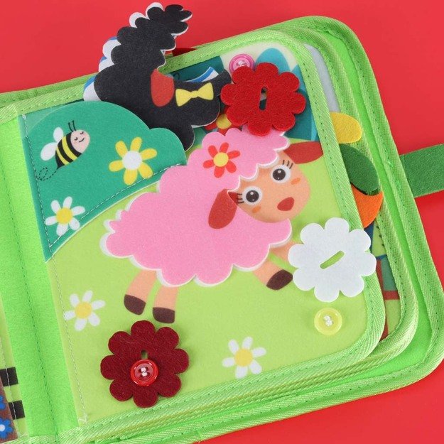 Sensorinė mokomoji manipuliatyvi ūkio knygelė