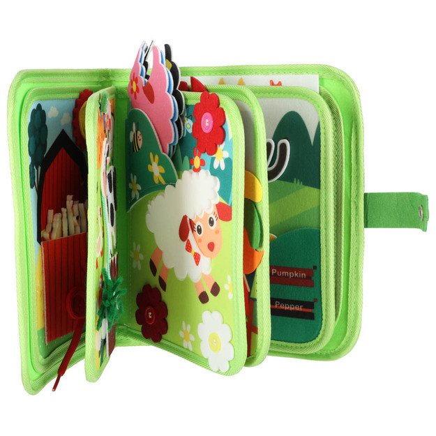 Sensorinė mokomoji manipuliatyvi ūkio knygelė