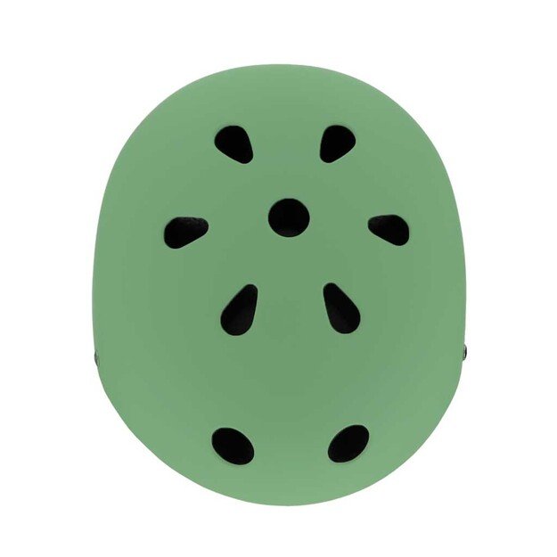 Trike Fix vaiki&scaron;kas dviratininko &scaron;almas reguliuojamas LED S 48-54cm tamsiai žalias