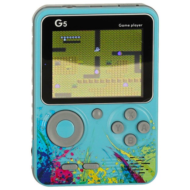 Retro mini ne&scaron;iojamoji žaidimų konsolė
