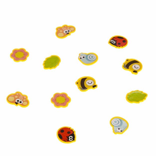 Vaiki&scaron;kas arkadinis žaidimas besisukantis stulpas ladybird target throw 5in1