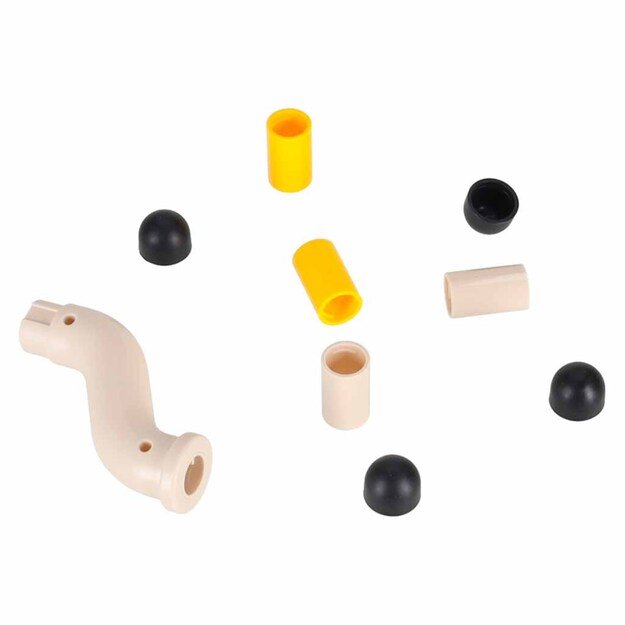 Vaiki&scaron;kas arkadinis žaidimas besisukantis stulpas ladybird target throw 5in1