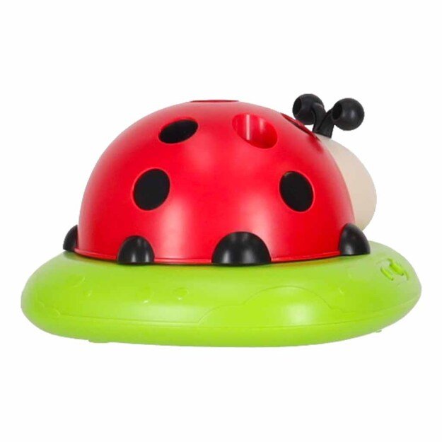 Vaiki&scaron;kas arkadinis žaidimas besisukantis stulpas ladybird target throw 5in1