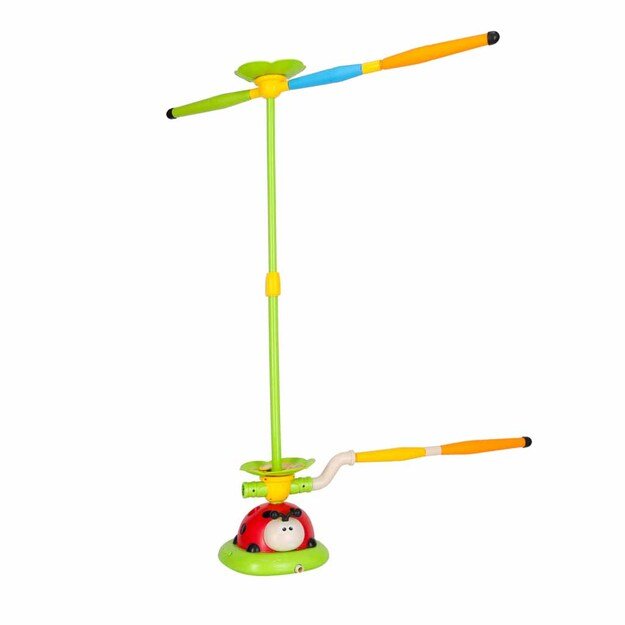 Vaiki&scaron;kas arkadinis žaidimas besisukantis stulpas ladybird target throw 5in1