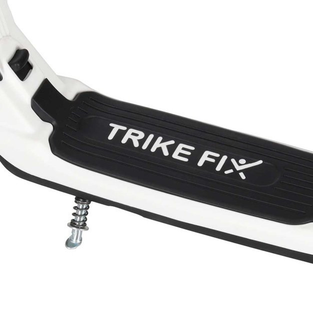 TRIKE FIX vaiki&scaron;kas dviejų ratų LED sulankstomas paspirtukas su dvigubais stabdžiais juodas