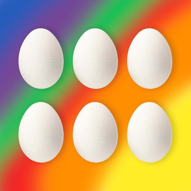 Mokomoji dėlionė kiaušiniai Suderinkite formas ir spalvas