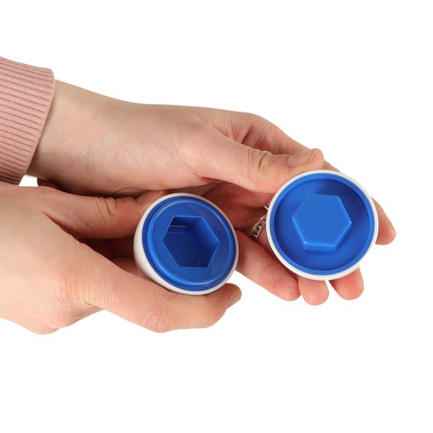 Mokomoji dėlionė kiaušiniai Suderinkite formas ir spalvas