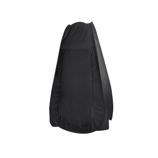 Palapinė du&scaron;as persirengimo kambarys ne&scaron;iojamasis wc juodas