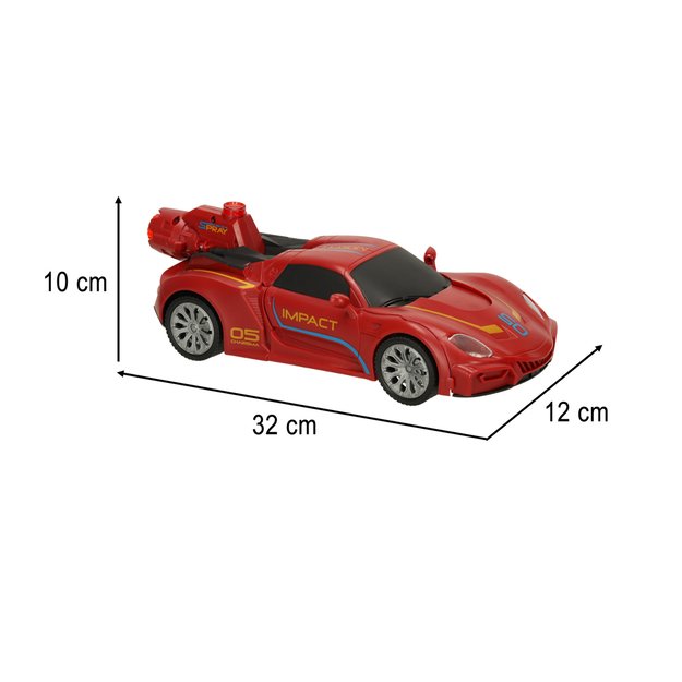 Transformerio robotas lenktyninis automobilis Revolt TRANSFORMING ROBOT RACER