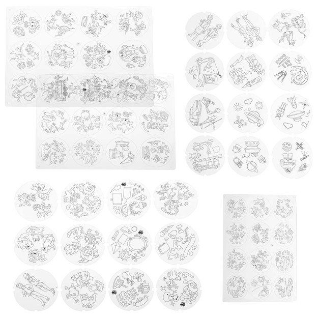 Projektoriaus kortelės pie&scaron;imo stalas mėlynos spalvos