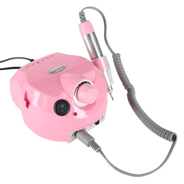 Nagų frezavimo ma&scaron;ina elektrinė 65W manikiūras pedikiūras 6 patarimai pjaustytuvai