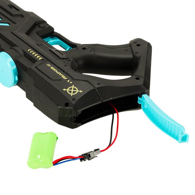 Vandens pistoletas elektrinis &scaron;autuvas stiprus profesionalus vandens pistoletas vaikams juodas