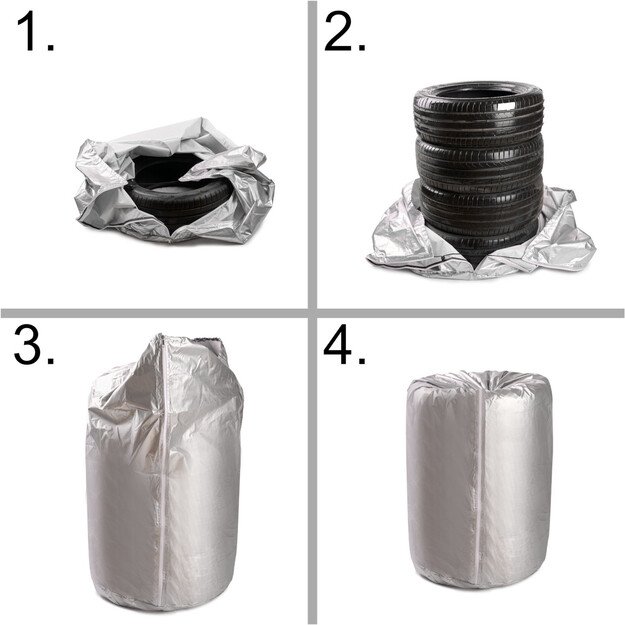 Neper&scaron;lampamas ratų padangų dangtelis automobiliui 13-17 colių