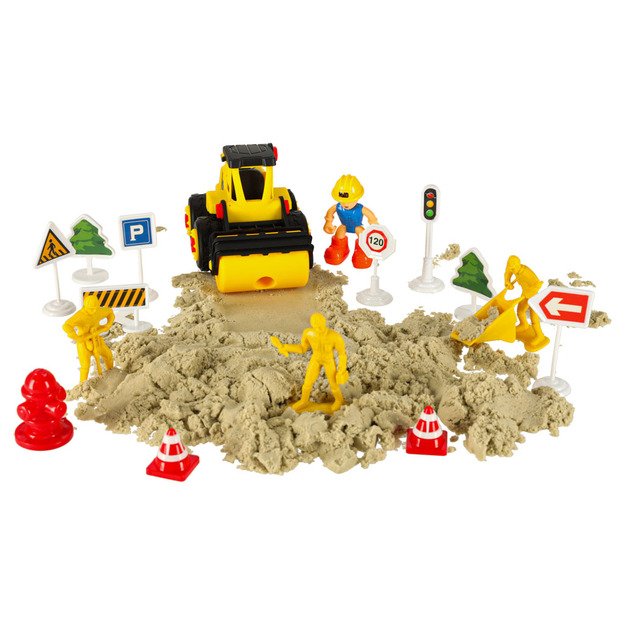 Vaikų smėlio 1100 g pilies transporto priemonių formelės figūrėlės kūrybinis rinkinys