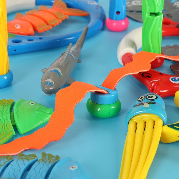 Vandens baseino žaislai nardymui ir žvejybai, 27 dalių rinkinys