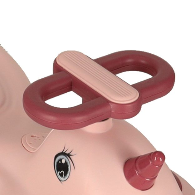 LED Swing FIX S1 gravitacinis paspirtukas su rankena rožinis max 65kg